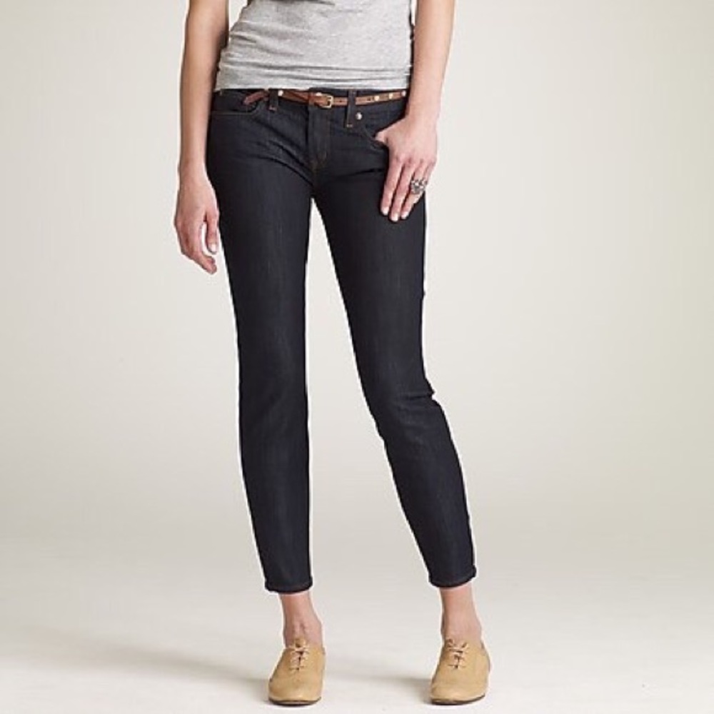 J.CREW ANKLE STRETCH TOOTHPICK JEAN